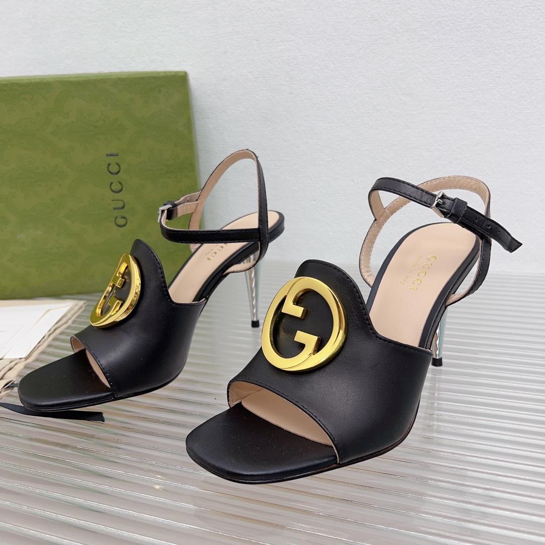 Gucci Blondie Heeled Sandal - DopestKickz