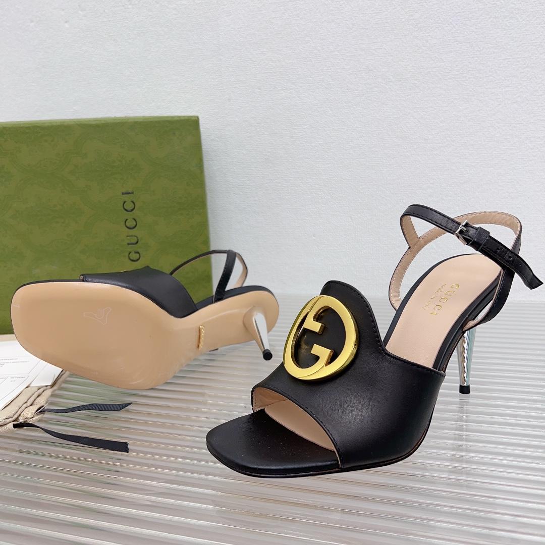 Gucci Blondie Heeled Sandal - DopestKickz