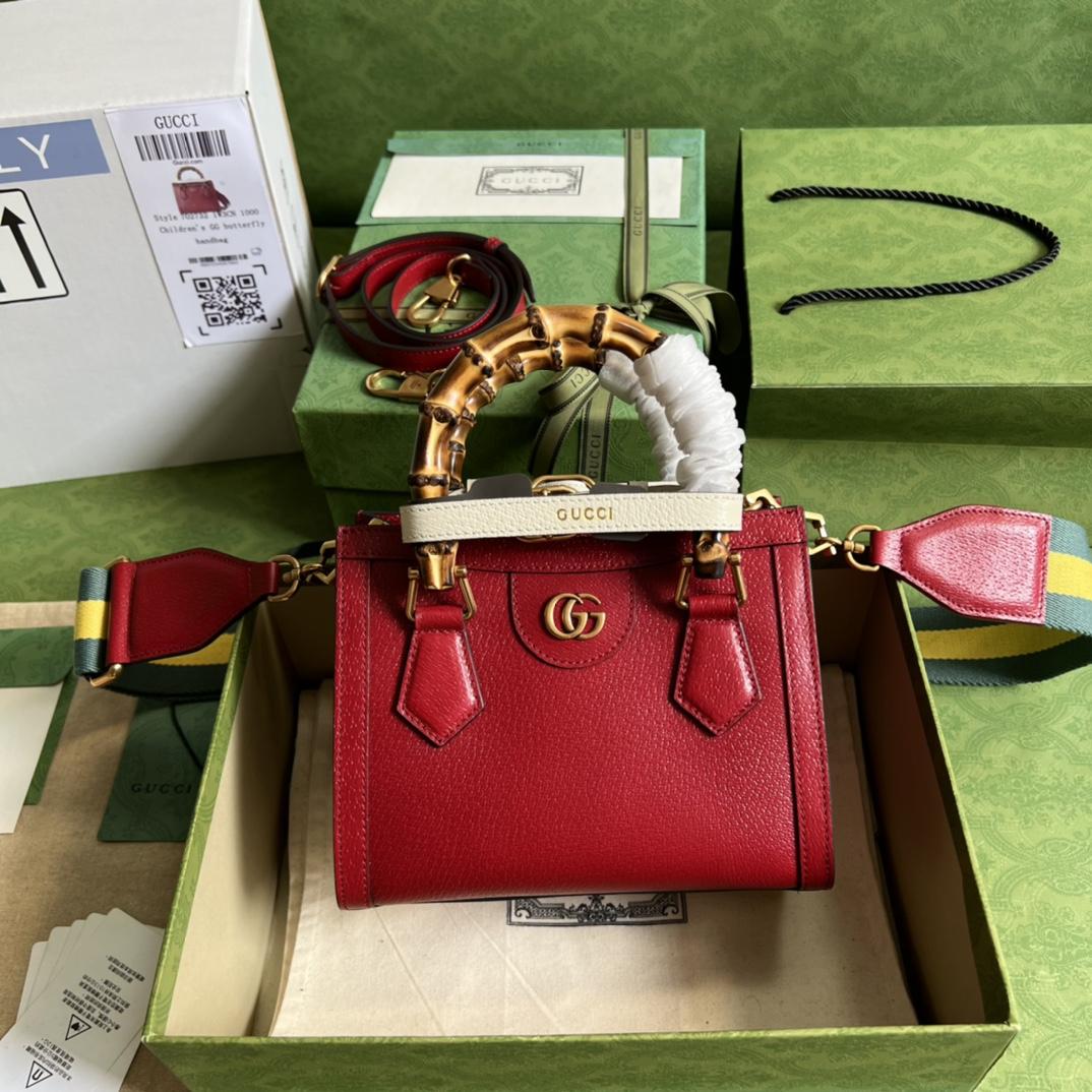 Gucci Diana Mini Tote Bag(20*16*10cm) - DopestKickz