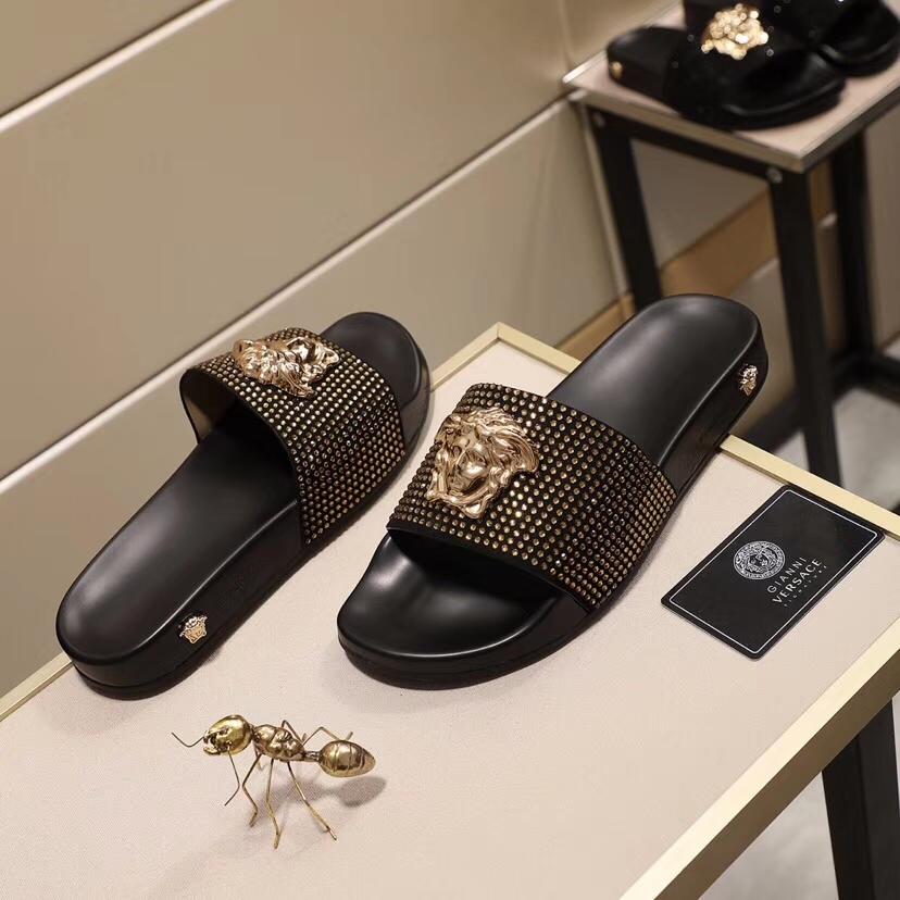 Versace Medusa Sandals  - DopestKickz