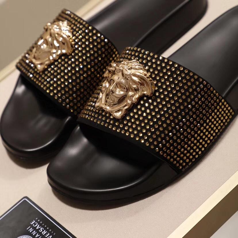 Versace Medusa Sandals  - DopestKickz