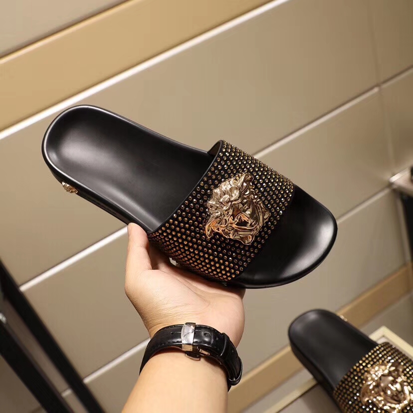 Versace Medusa Sandals  - DopestKickz