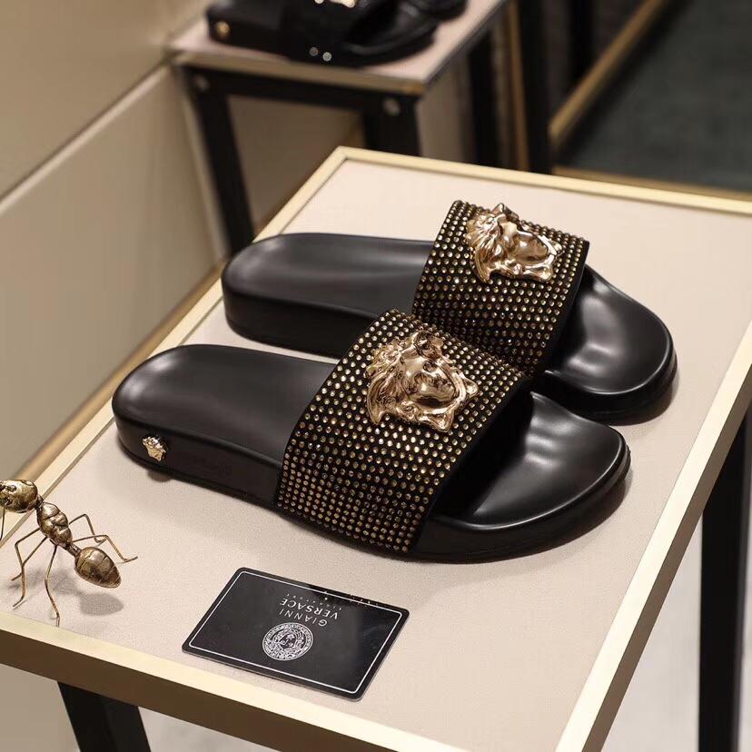 Versace Medusa Sandals  - DopestKickz