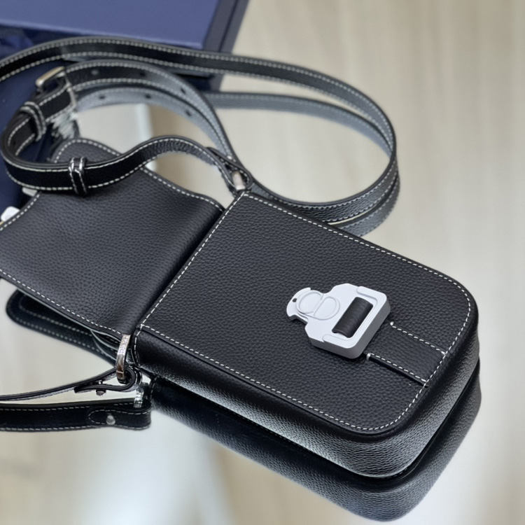 Dior Saddle Vertical Pouch With Strap  - DopestKickz