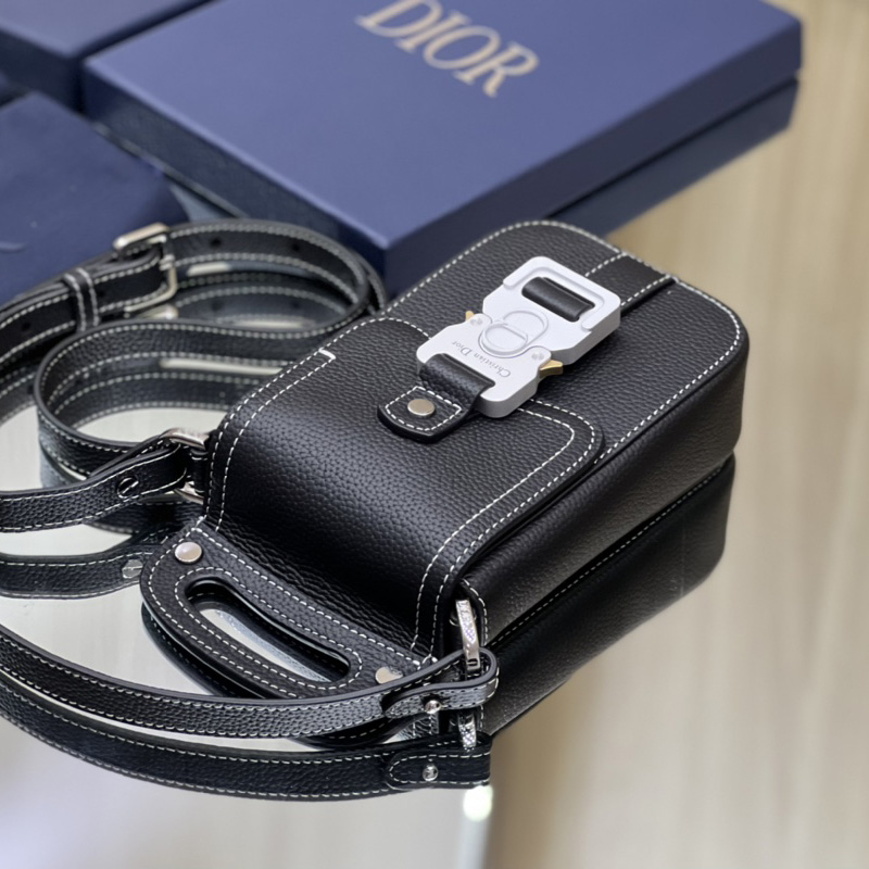 Dior Saddle Vertical Pouch With Strap  - DopestKickz