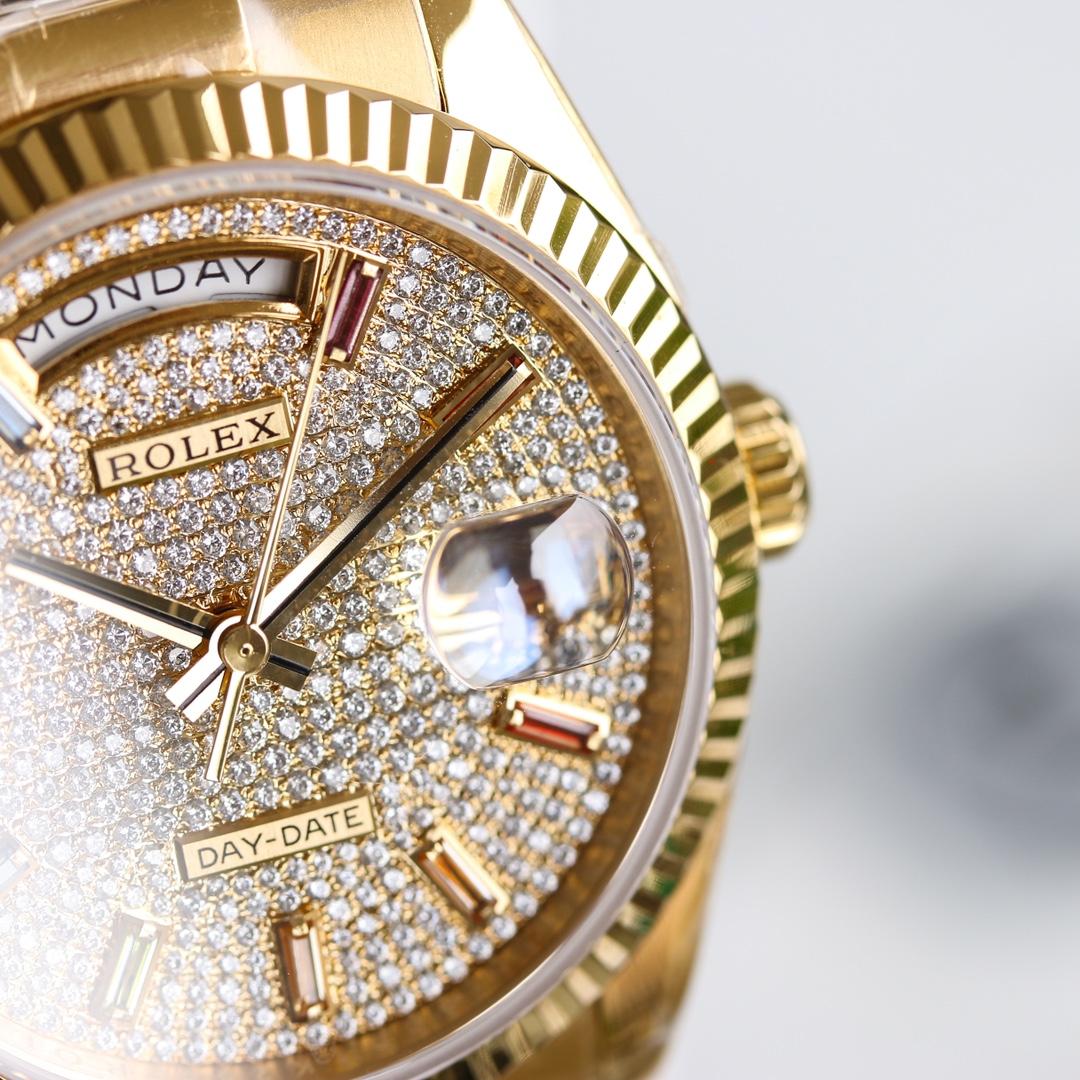 Rolex Day-Date 40 Watch - DopestKickz