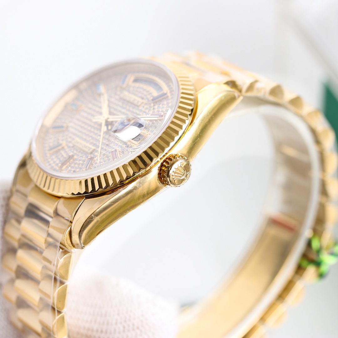 Rolex Day-Date 40 Watch - DopestKickz