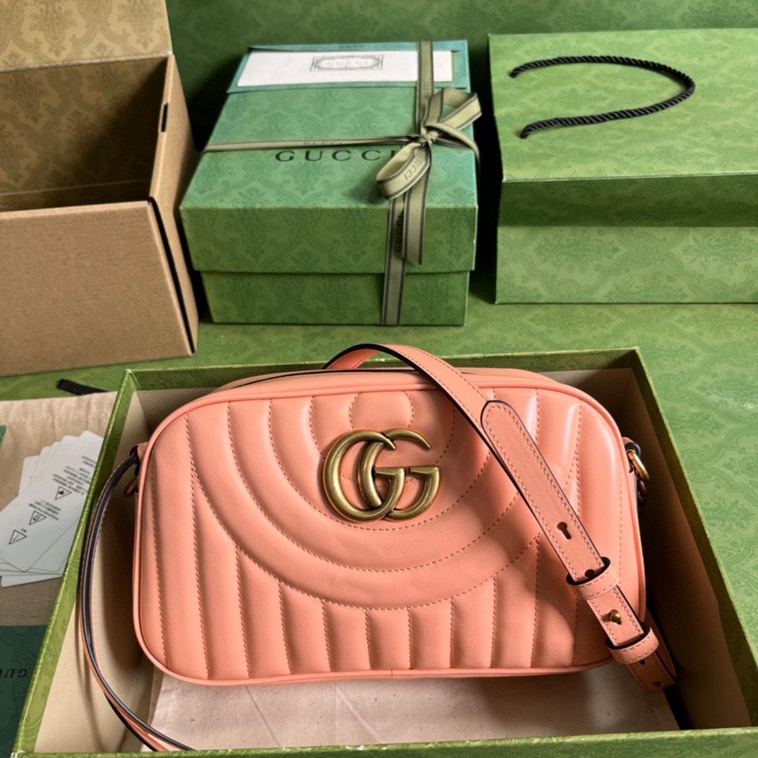 Gucci GG Marmont Shoulder Bag(24*13*7cm) - DopestKickz