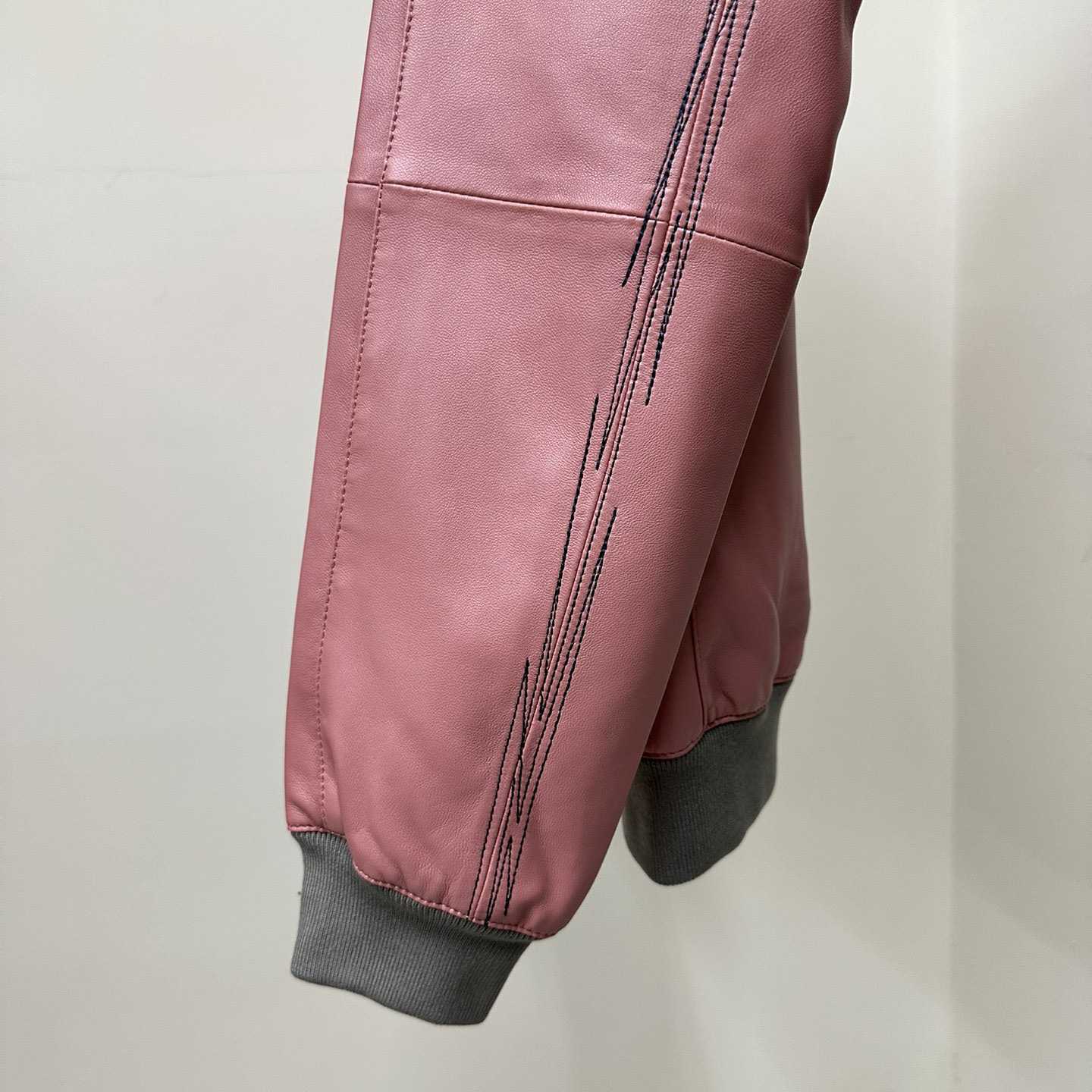 Hermes Jacket In Pink Calfskin - DopestKickz