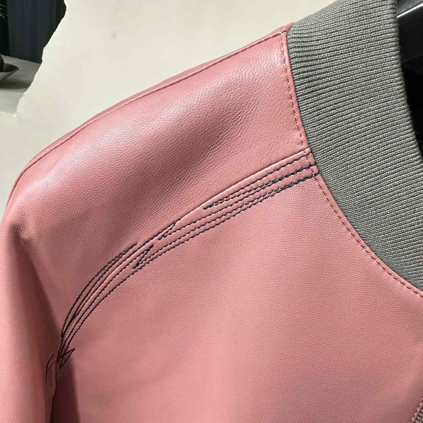 Hermes Jacket In Pink Calfskin - DopestKickz