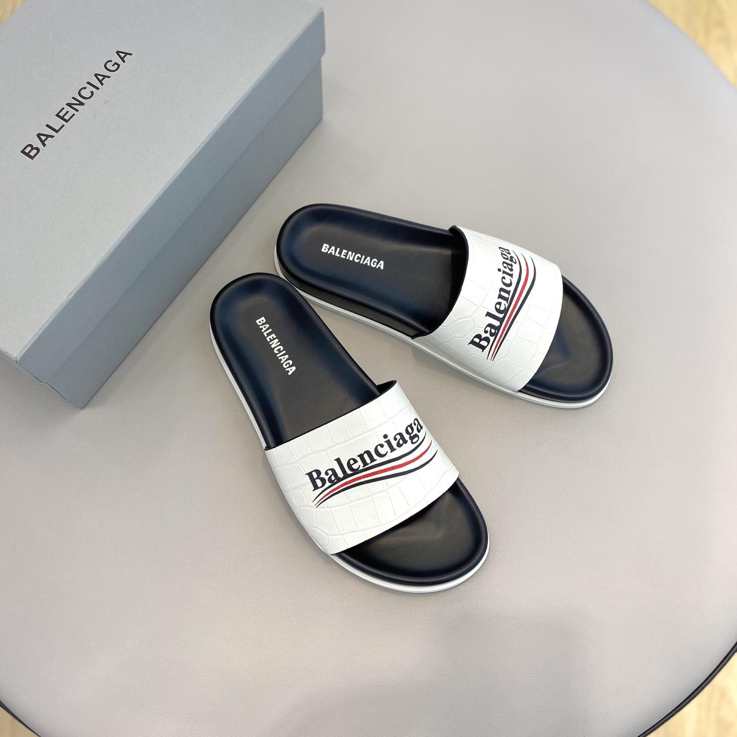 Balenciaga Pool Slide Sandal  - DopestKickz
