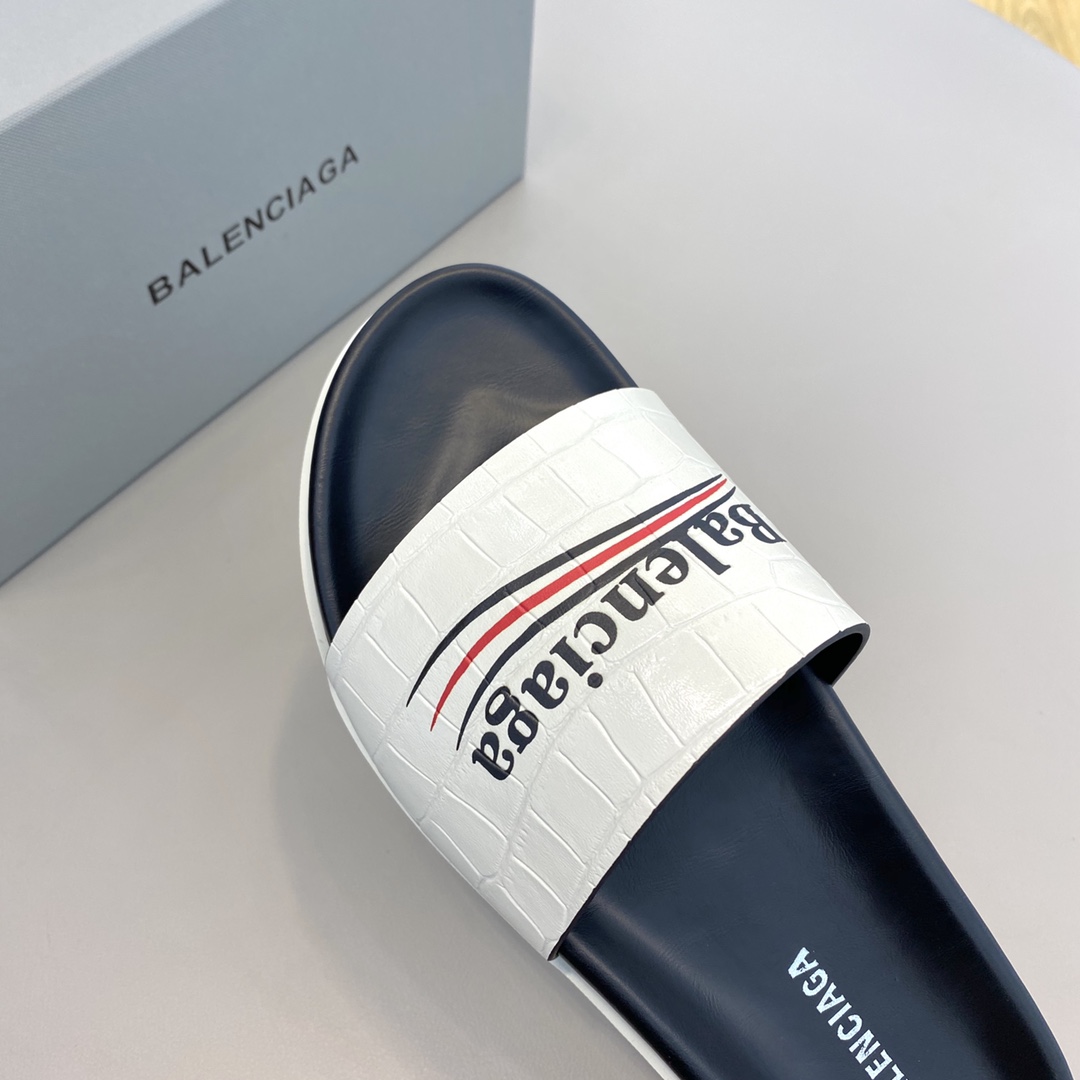 Balenciaga Pool Slide Sandal  - DopestKickz