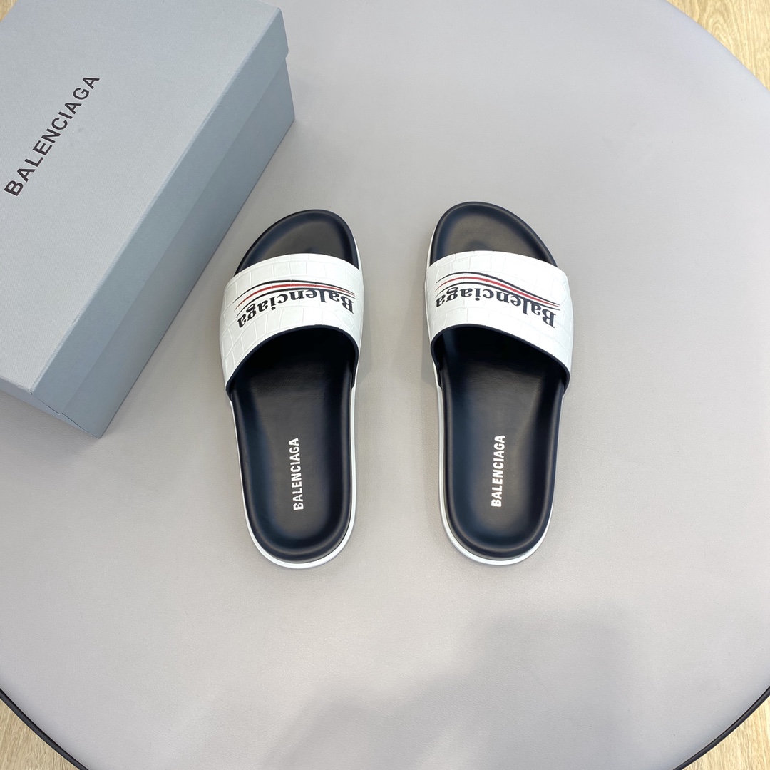 Balenciaga Pool Slide Sandal  - DopestKickz