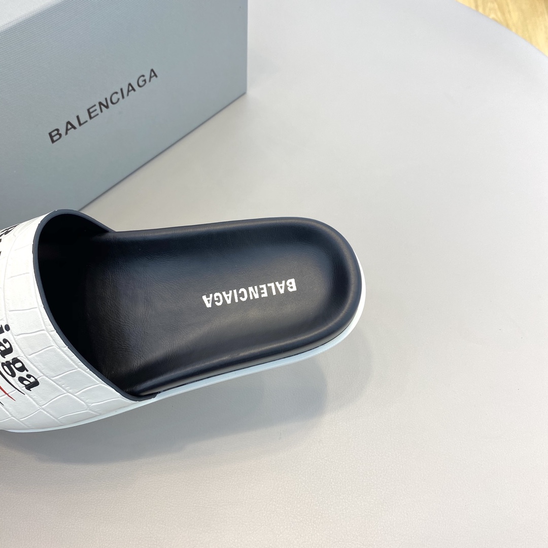 Balenciaga Pool Slide Sandal  - DopestKickz