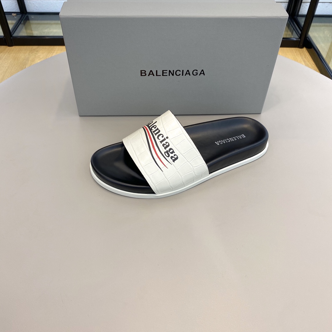 Balenciaga Pool Slide Sandal  - DopestKickz