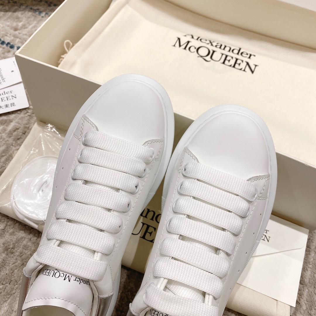 Alexander Mqueen Oversized Sneaker In White - DopestKickz