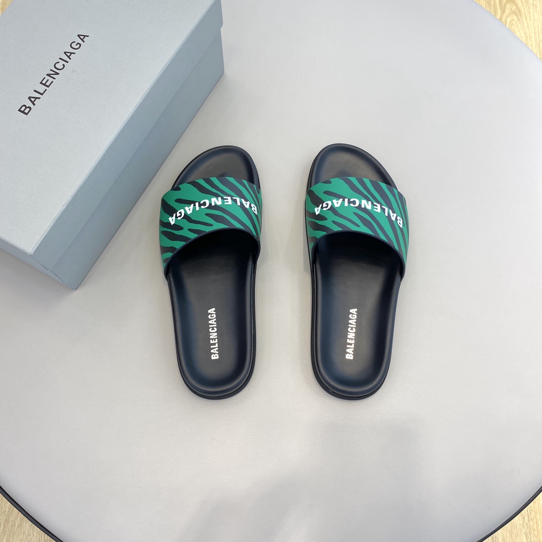 Balenciaga Pool Slide Sandal  - DopestKickz