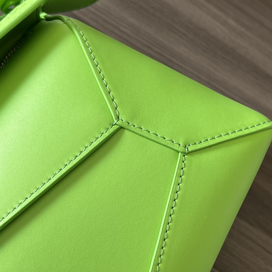 Loewe Small Puzzle Edge Bag In Satin Calfskin - DopestKickz