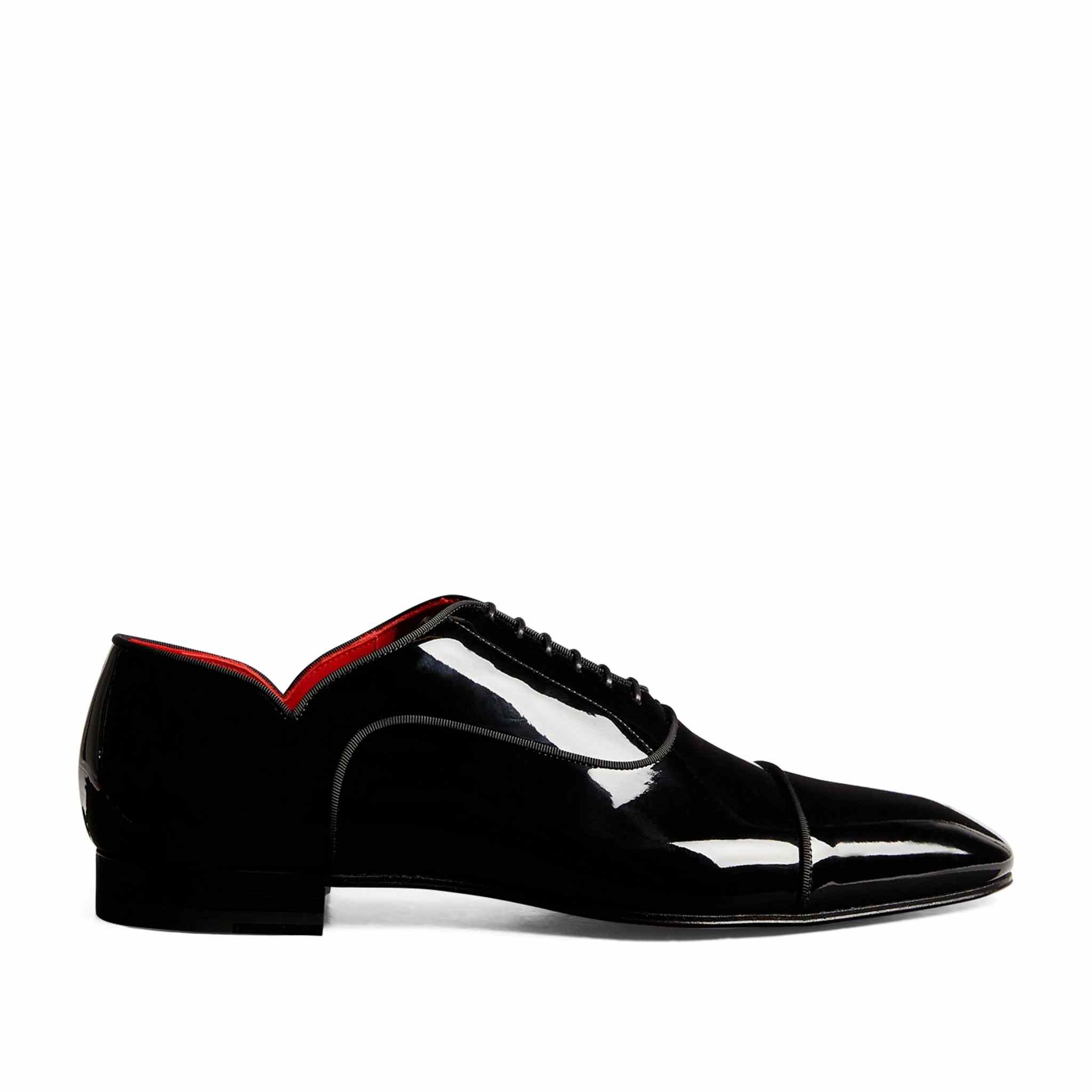 Christian Louboutin Greggy Chick Patent Leather Oxford Shoes - DopestKickz
