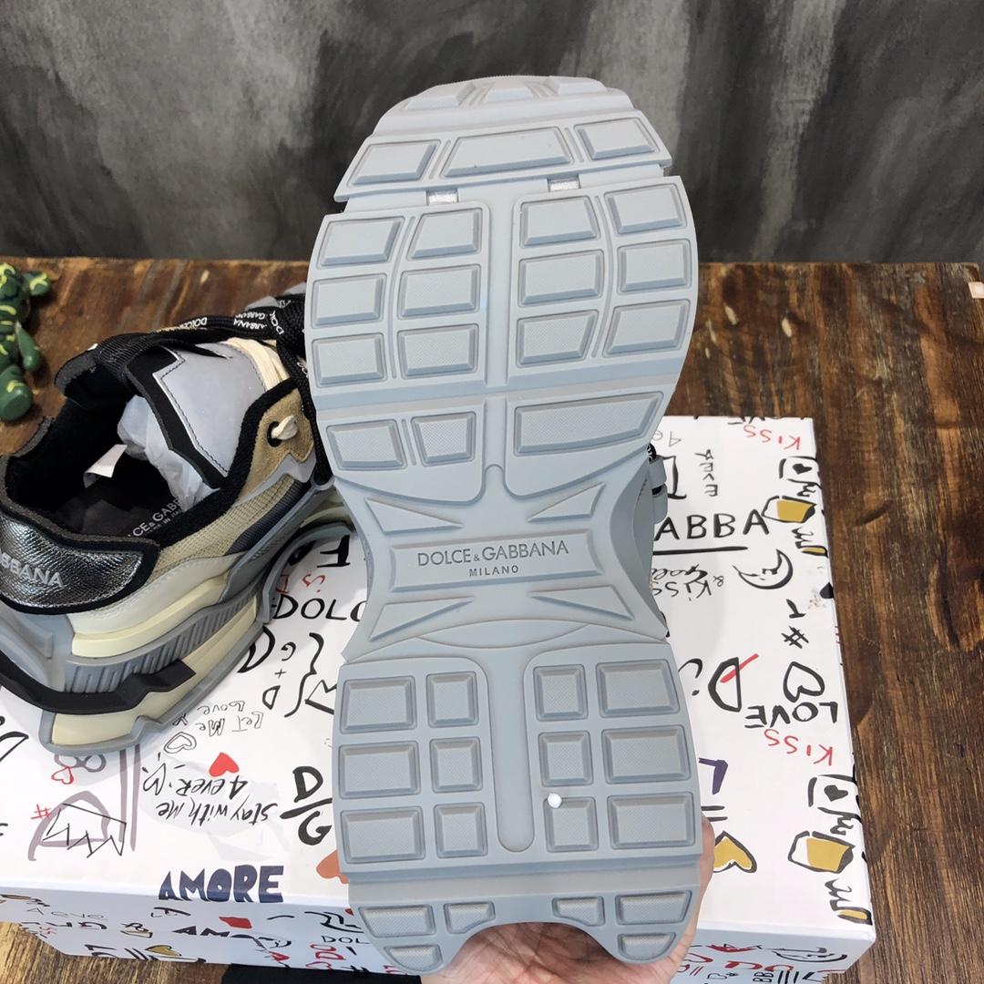 Dolce & Gabbana Mixed-materials Space Sneakers - DopestKickz