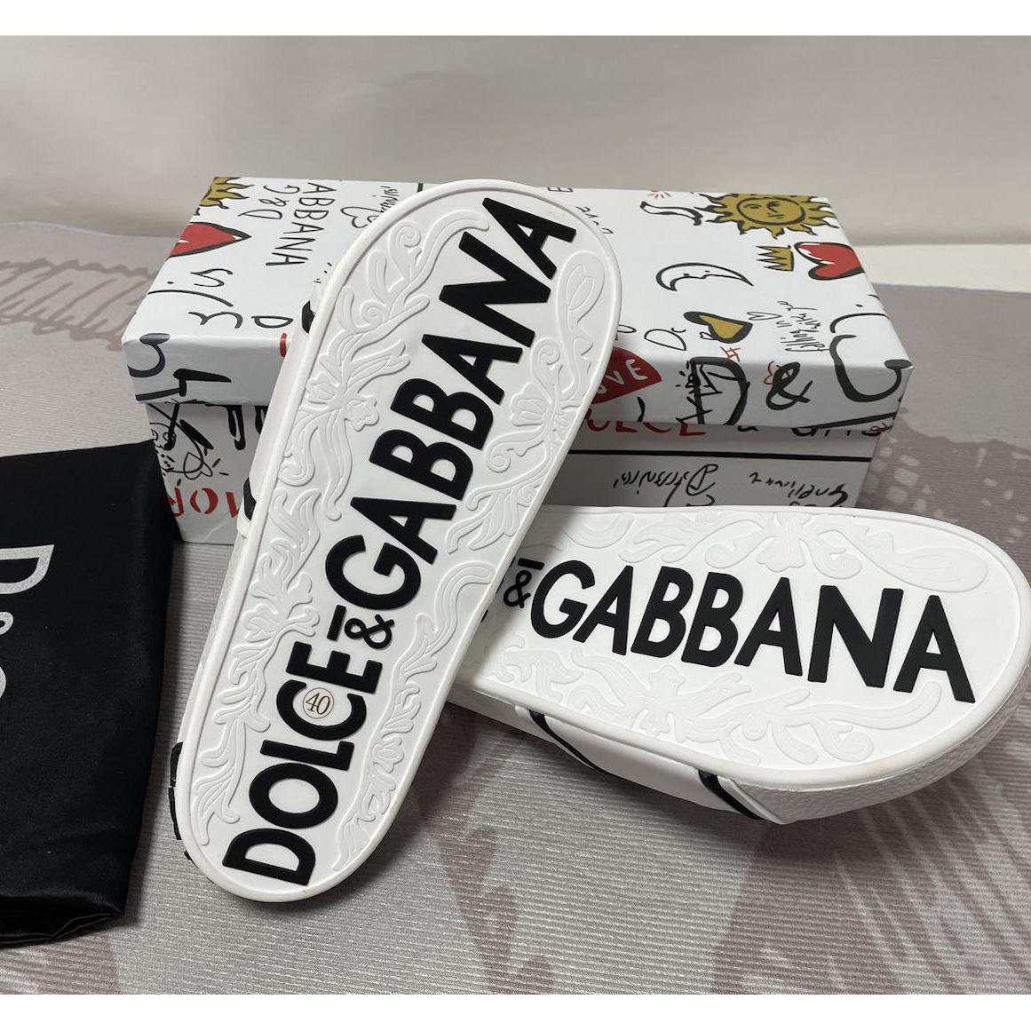 Dolce & Gabbana Logo Slides - DopestKickz