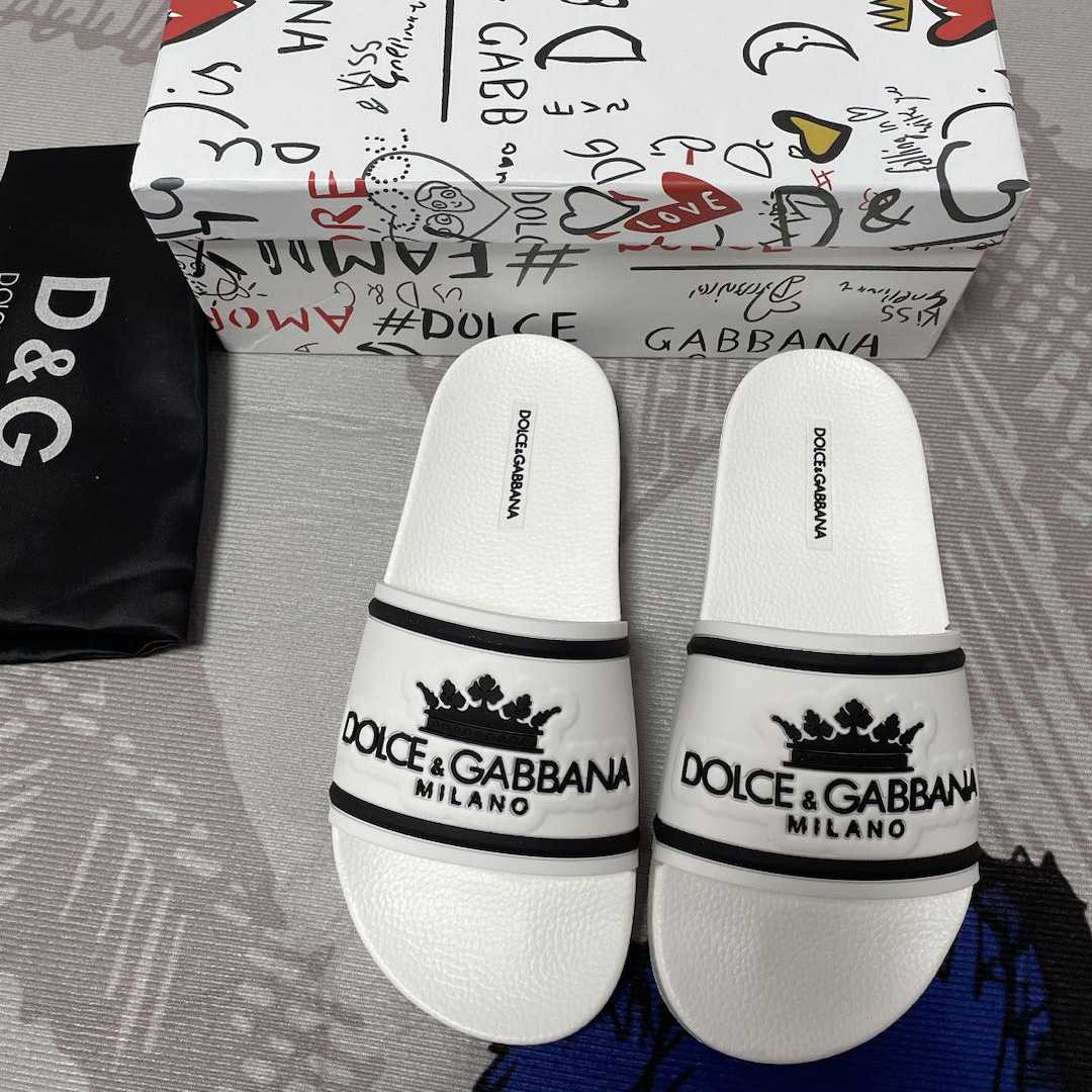 Dolce & Gabbana Logo Slides - DopestKickz