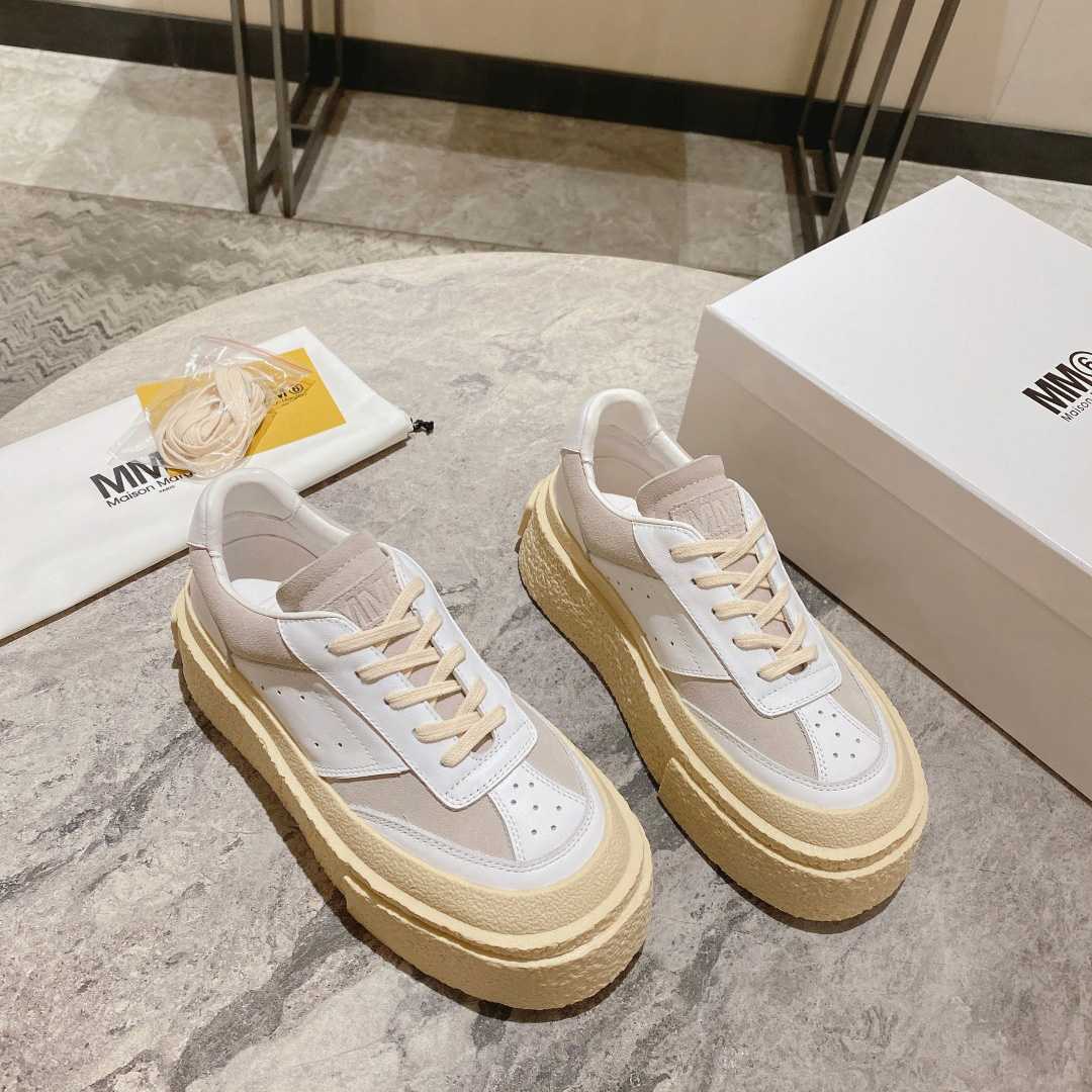 Maison Margiela Panelled Low-Top Sneakers - DopestKickz