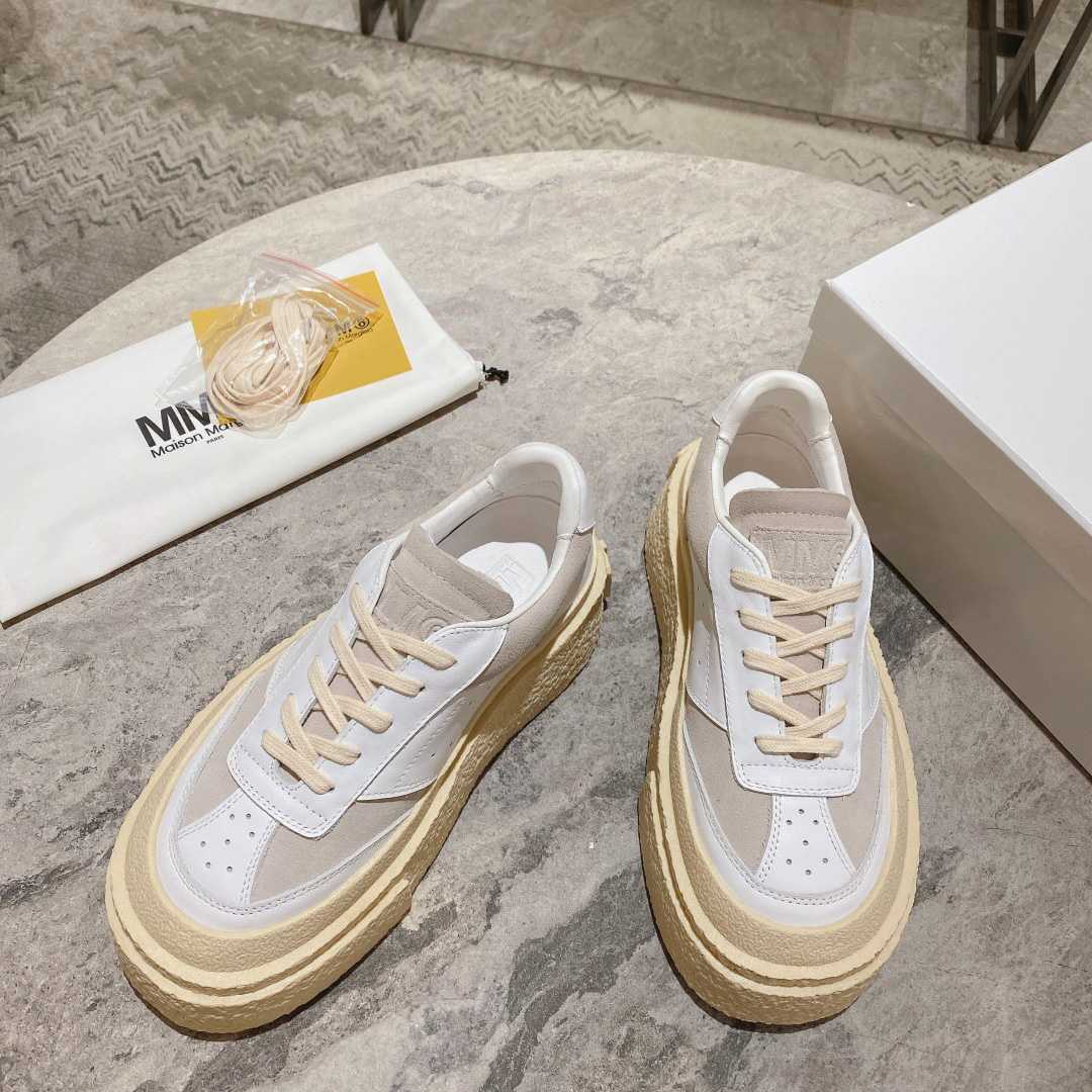 Maison Margiela Panelled Low-Top Sneakers - DopestKickz