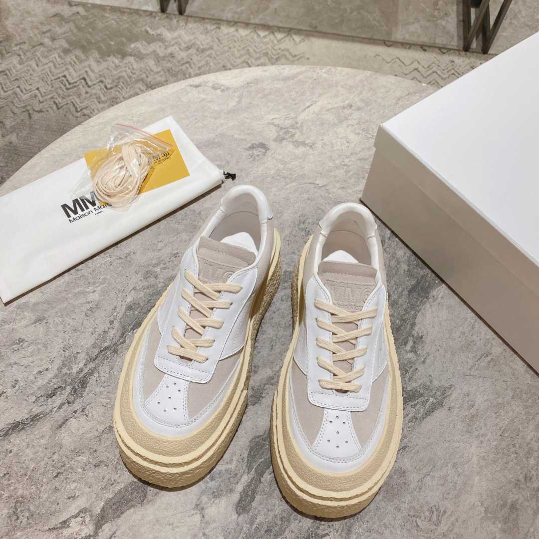 Maison Margiela Panelled Low-Top Sneakers - DopestKickz