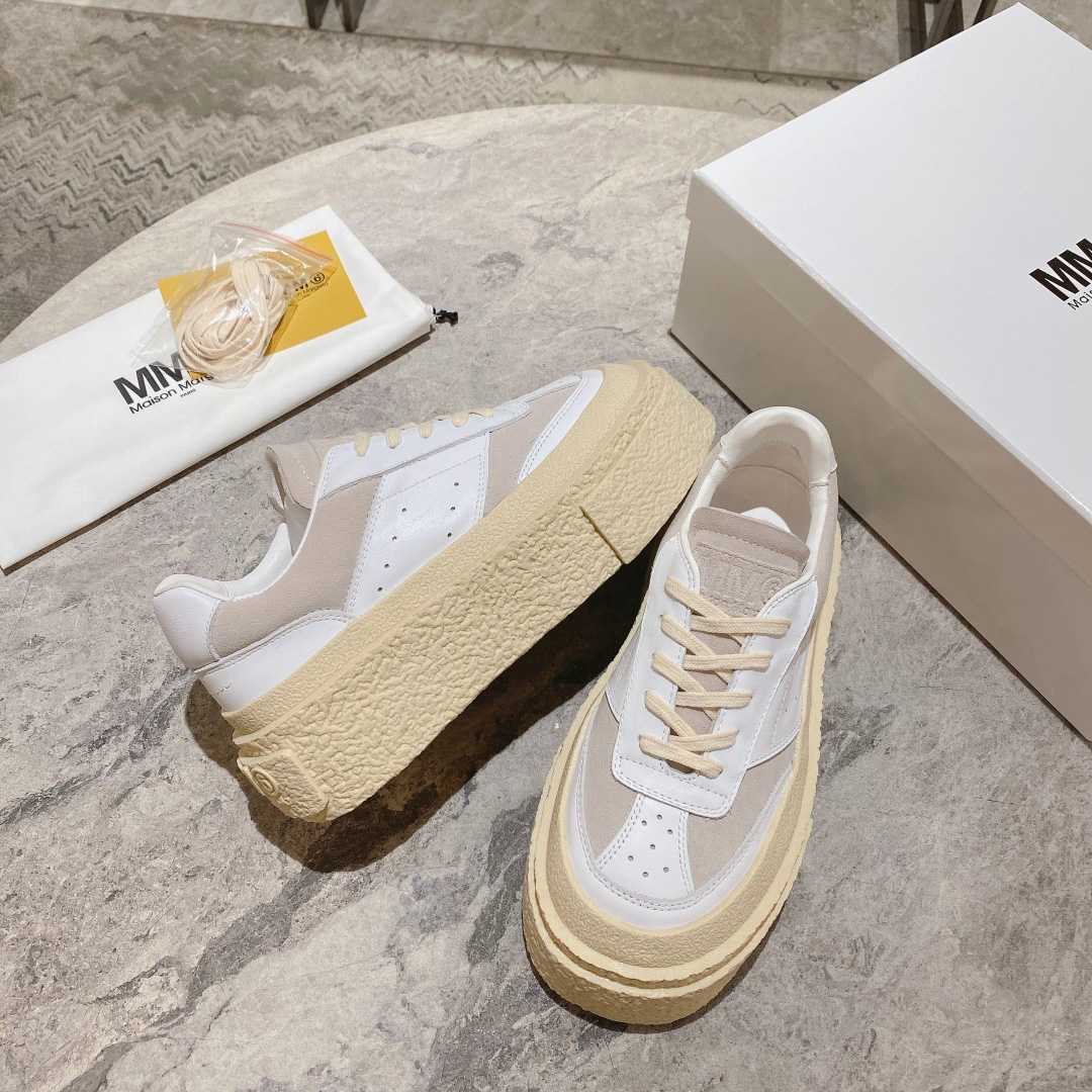 Maison Margiela Panelled Low-Top Sneakers - DopestKickz