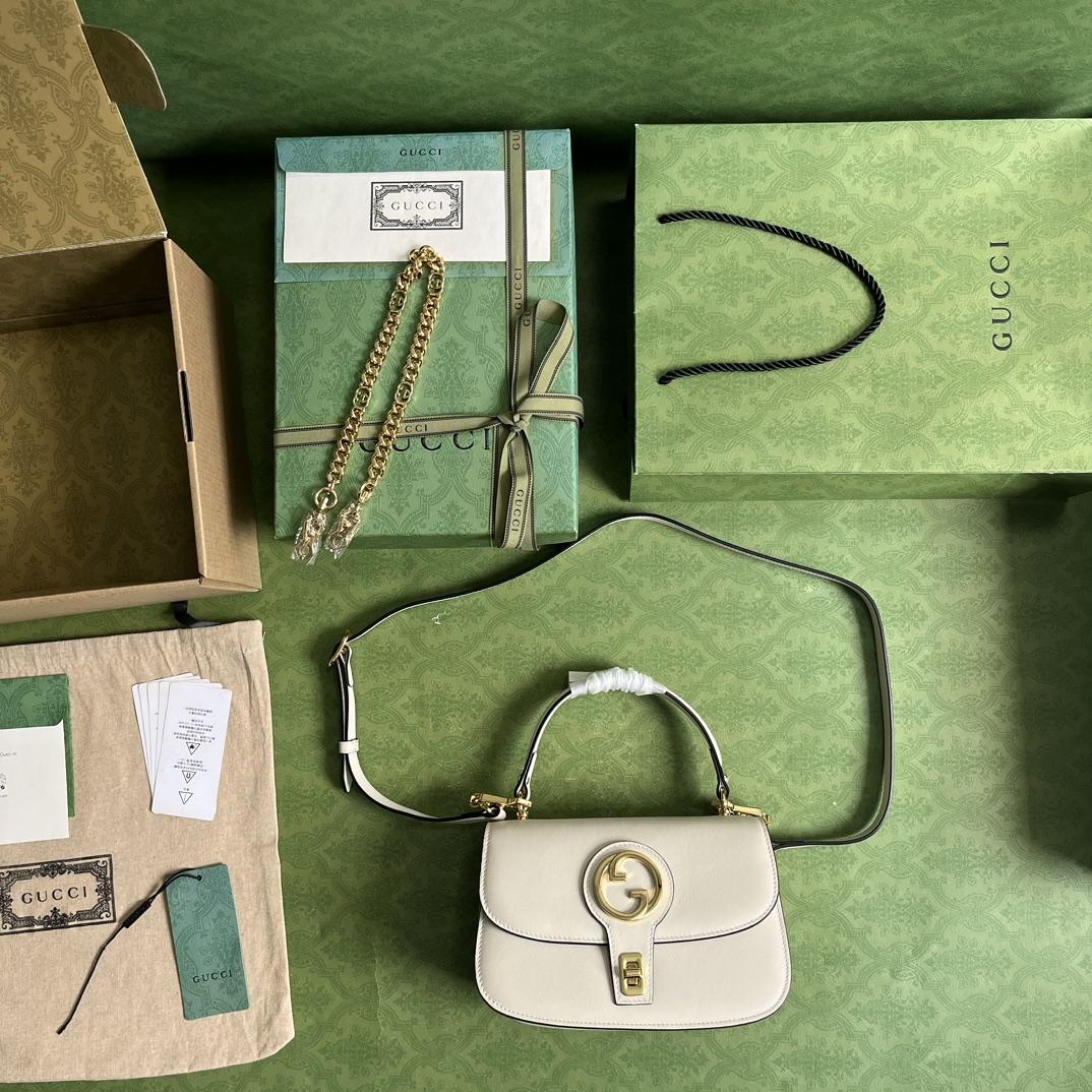Gucci Blondie Top-Handle Bag(23-15-11cm) - DopestKickz