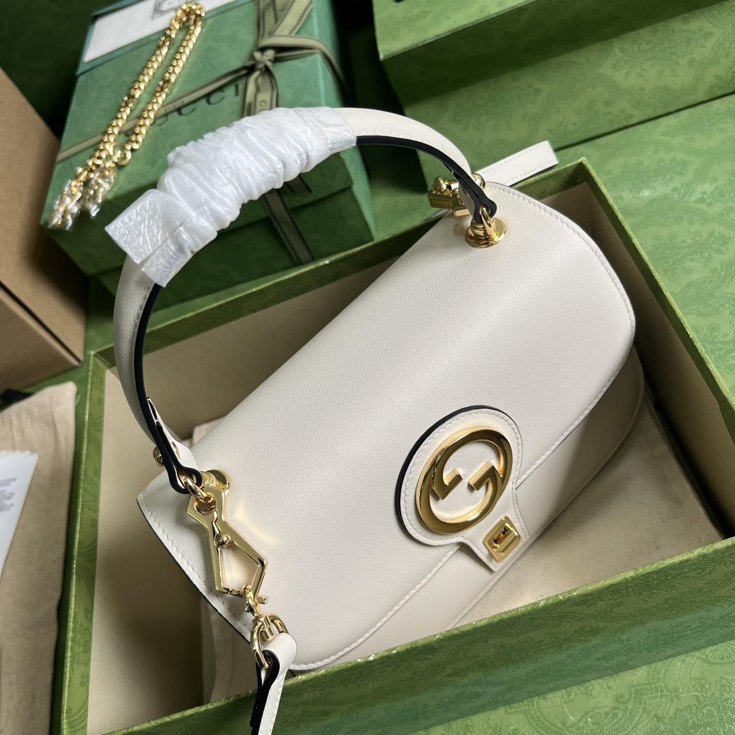 Gucci Blondie Top-Handle Bag(23-15-11cm) - DopestKickz