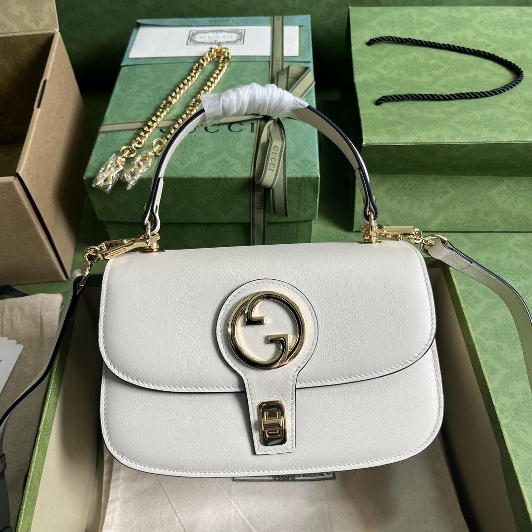 Gucci Blondie Top-Handle Bag(23-15-11cm) - DopestKickz