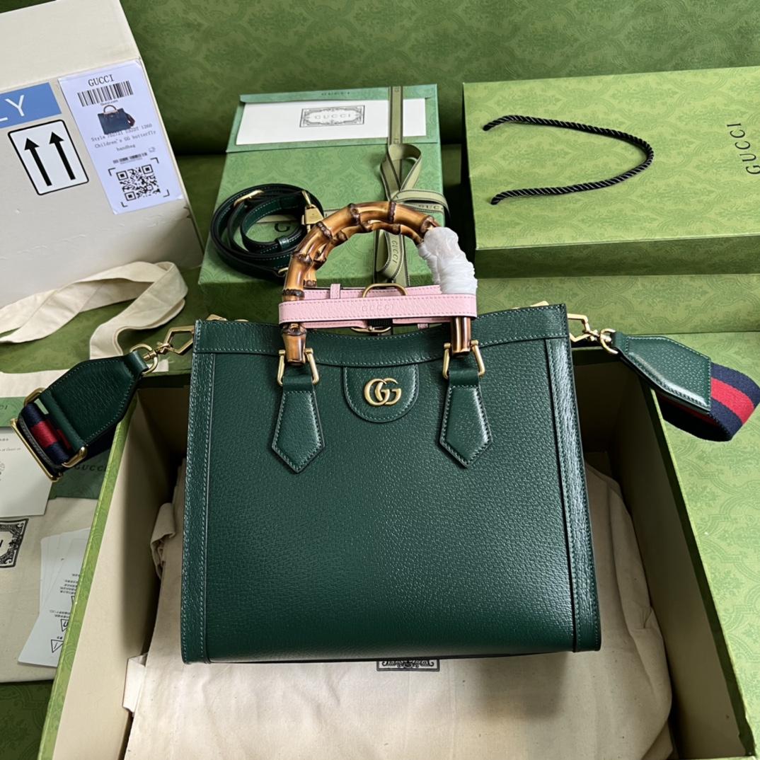 Gucci Diana Small Tote Bag(27-24-11cm) - DopestKickz