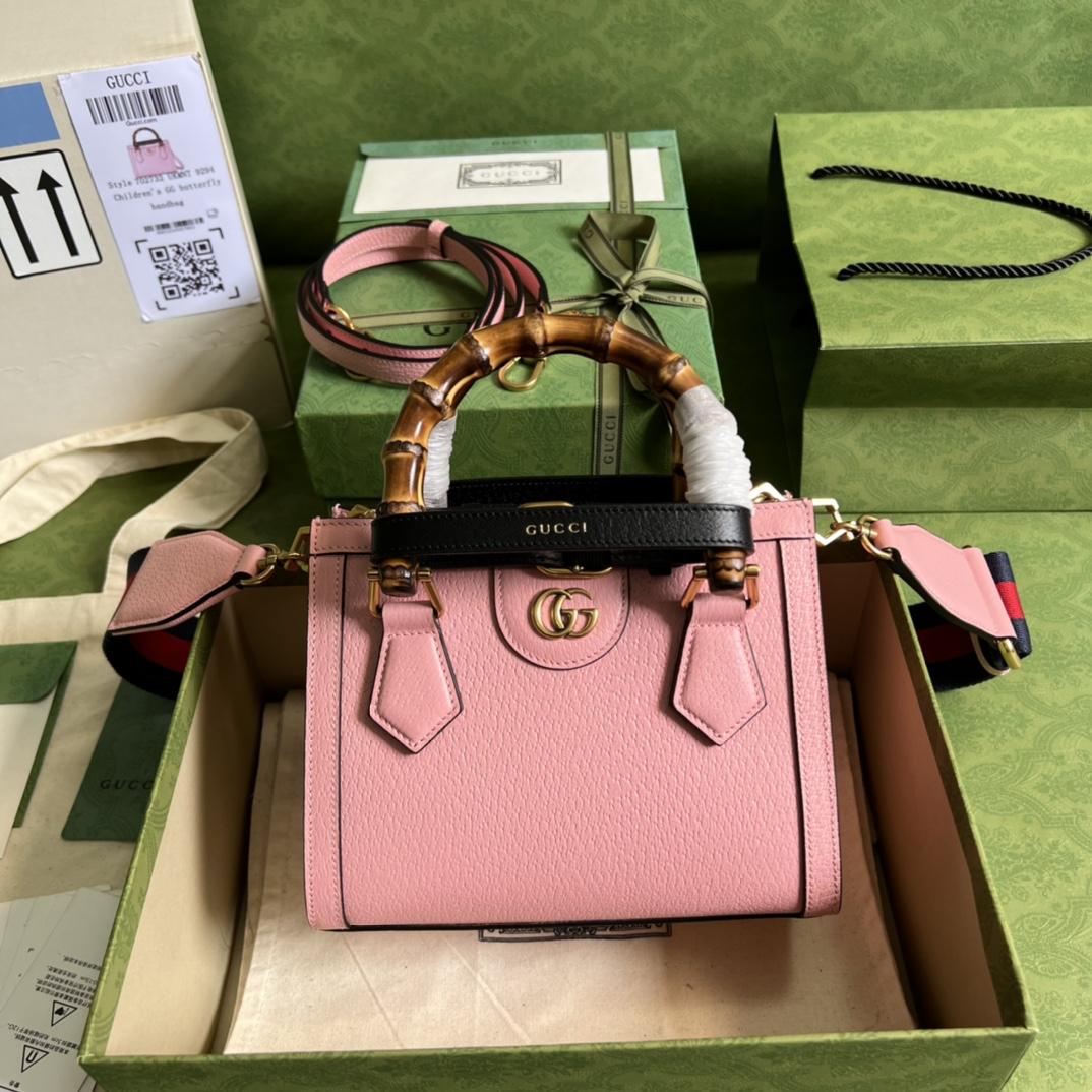 Gucci Diana Mini Tote Bag(20*16*10cm) - DopestKickz