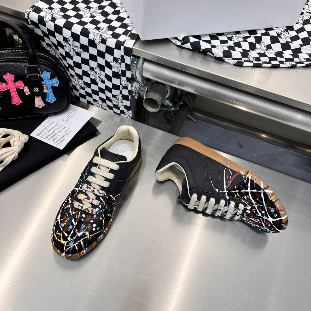 Maison Margiela Paint Replica Sneakers - DopestKickz