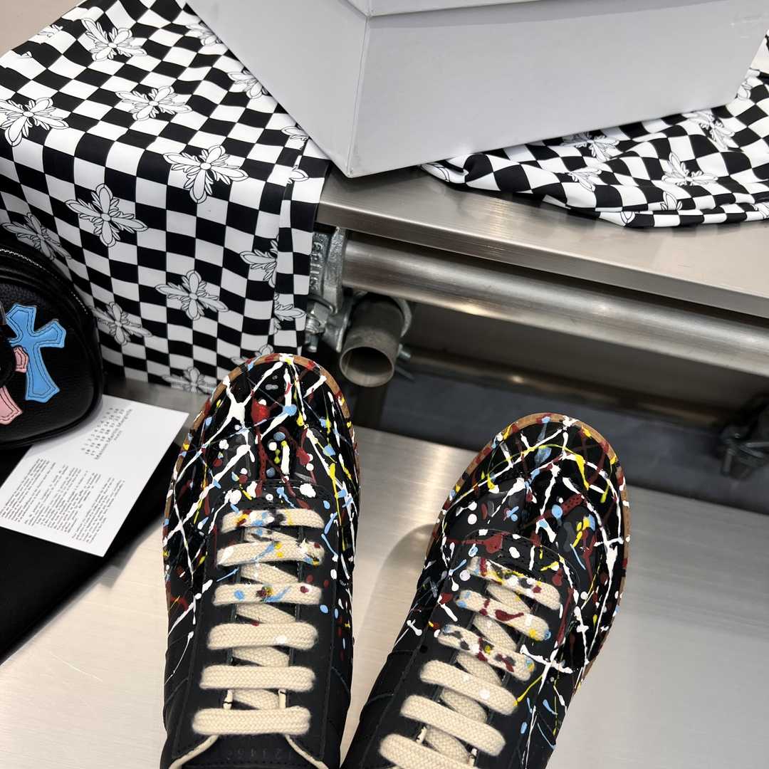 Maison Margiela Paint Replica Sneakers - DopestKickz
