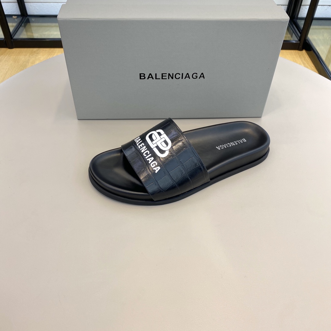 Balenciaga Pool Slide Sandal  - DopestKickz