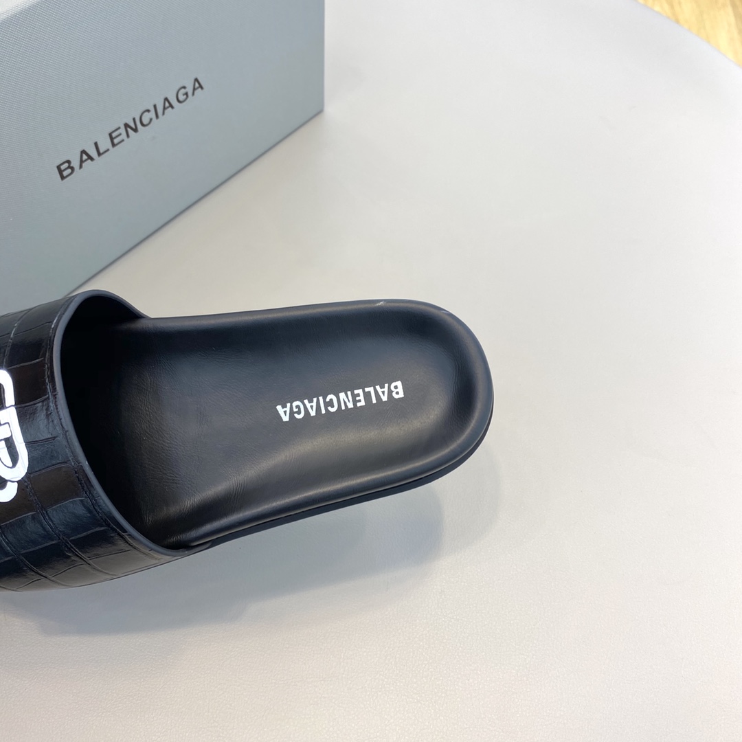 Balenciaga Pool Slide Sandal  - DopestKickz