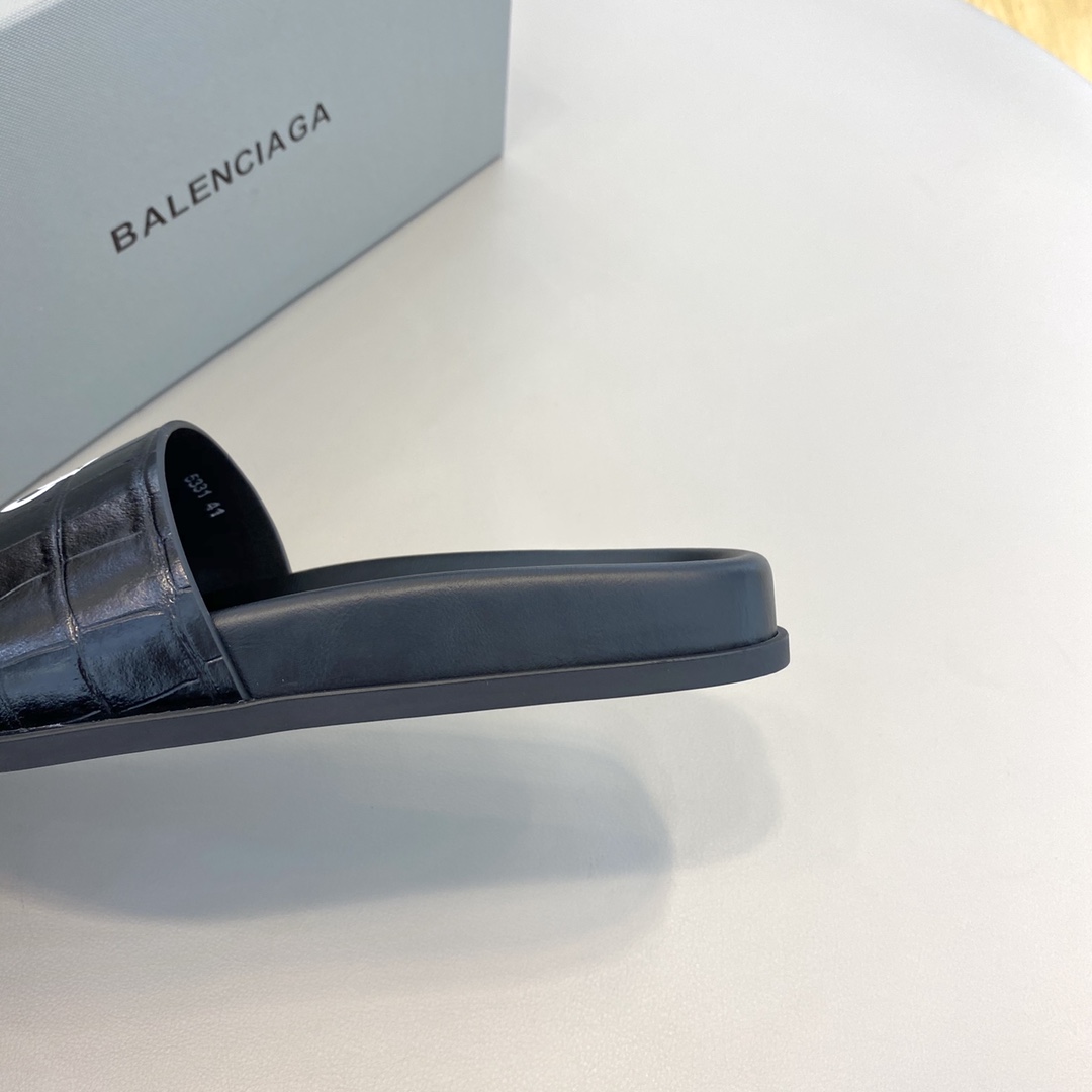 Balenciaga Pool Slide Sandal  - DopestKickz