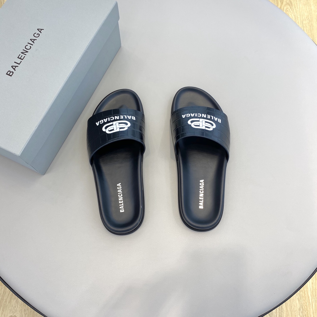Balenciaga Pool Slide Sandal  - DopestKickz
