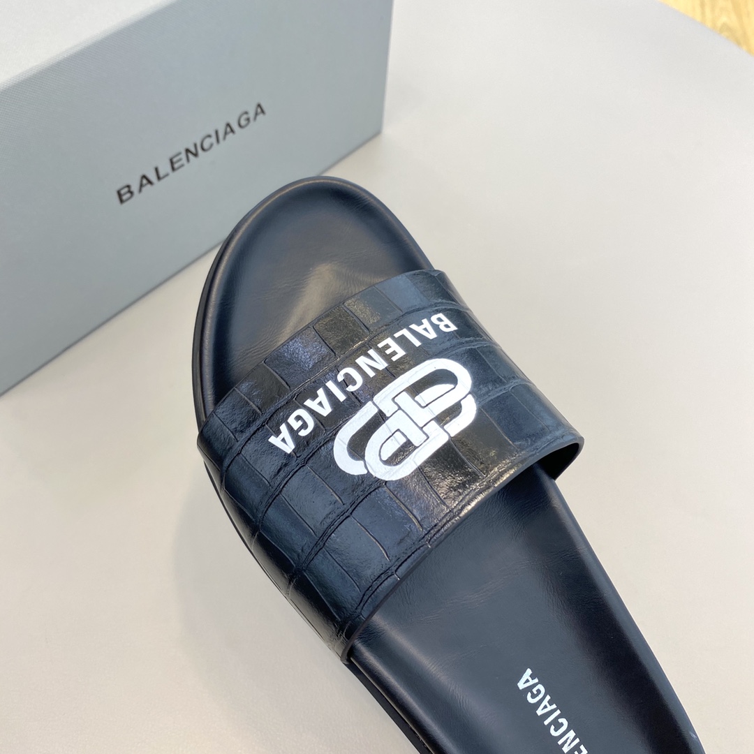 Balenciaga Pool Slide Sandal  - DopestKickz