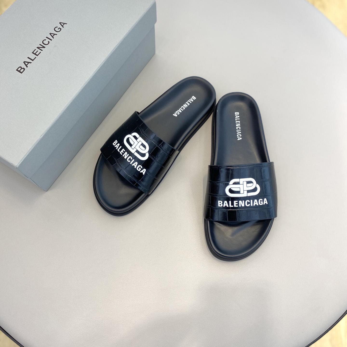 Balenciaga Pool Slide Sandal  - DopestKickz