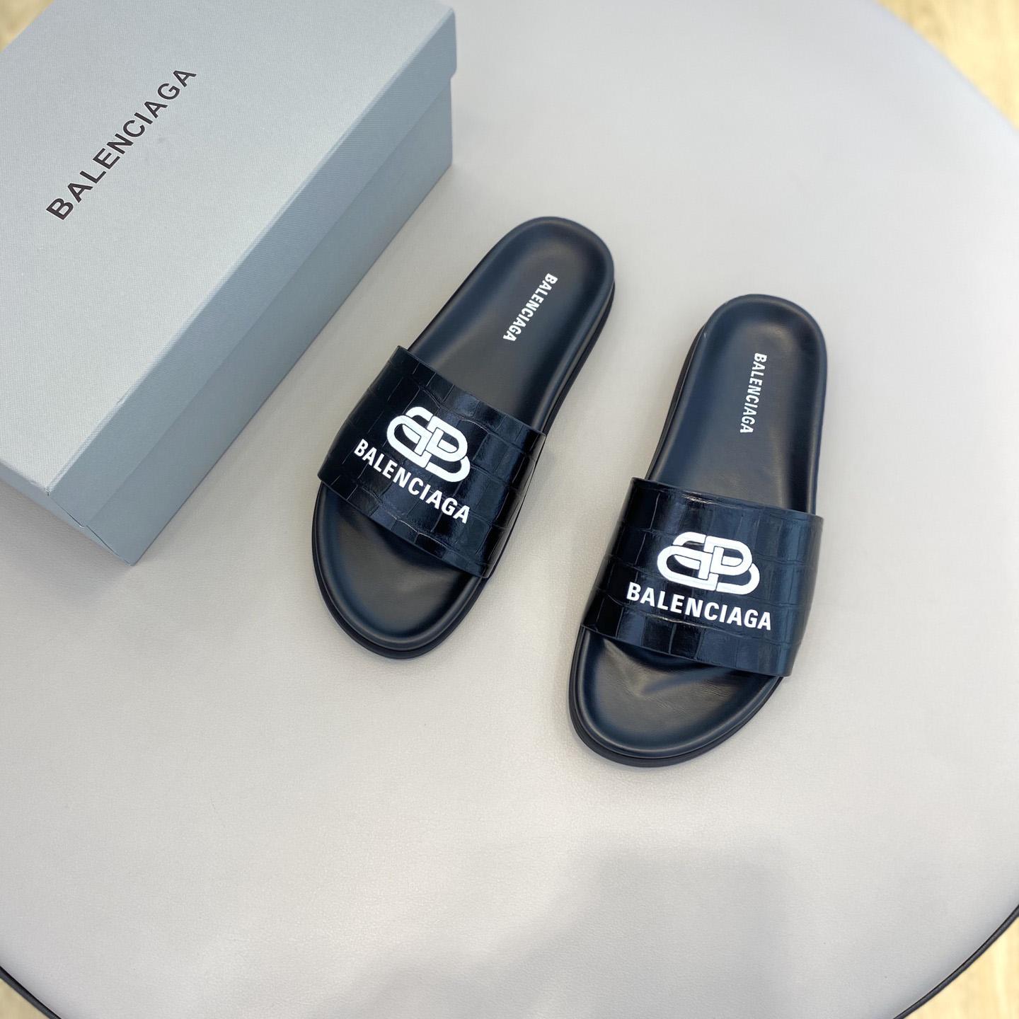 Balenciaga Pool Slide Sandal  - DopestKickz