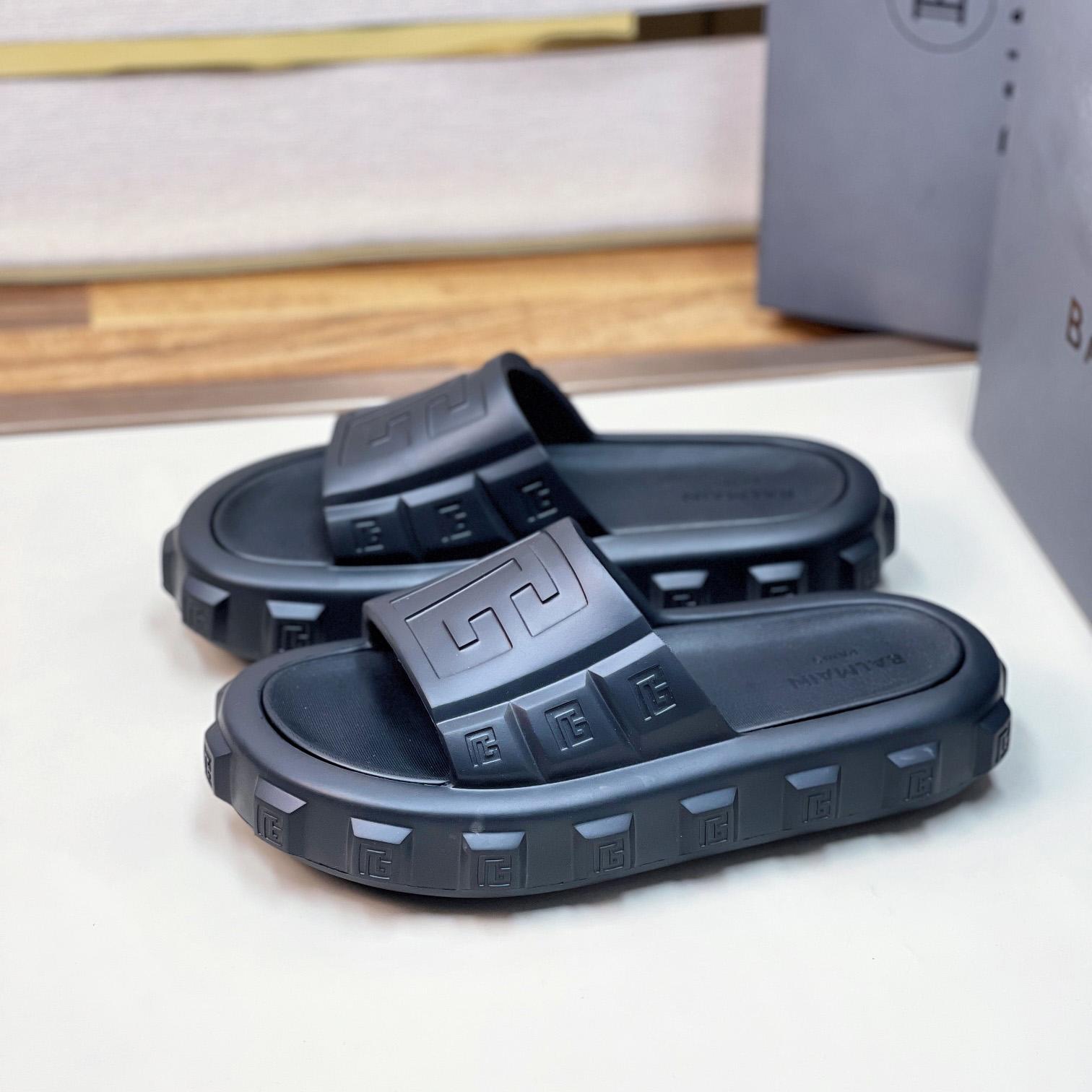 Balmain Ari Flat Mules - DopestKickz