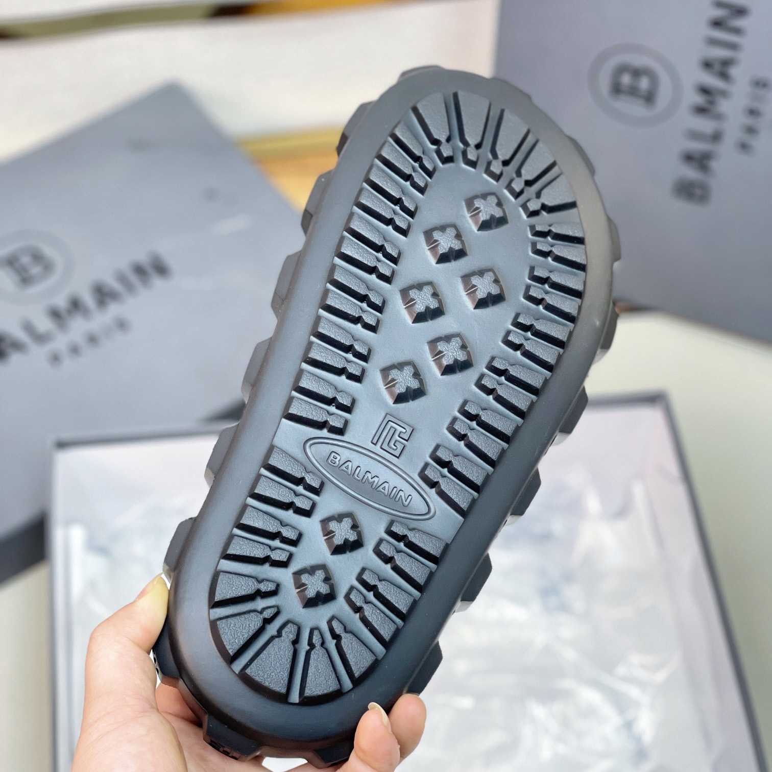 Balmain Ari Flat Mules - DopestKickz