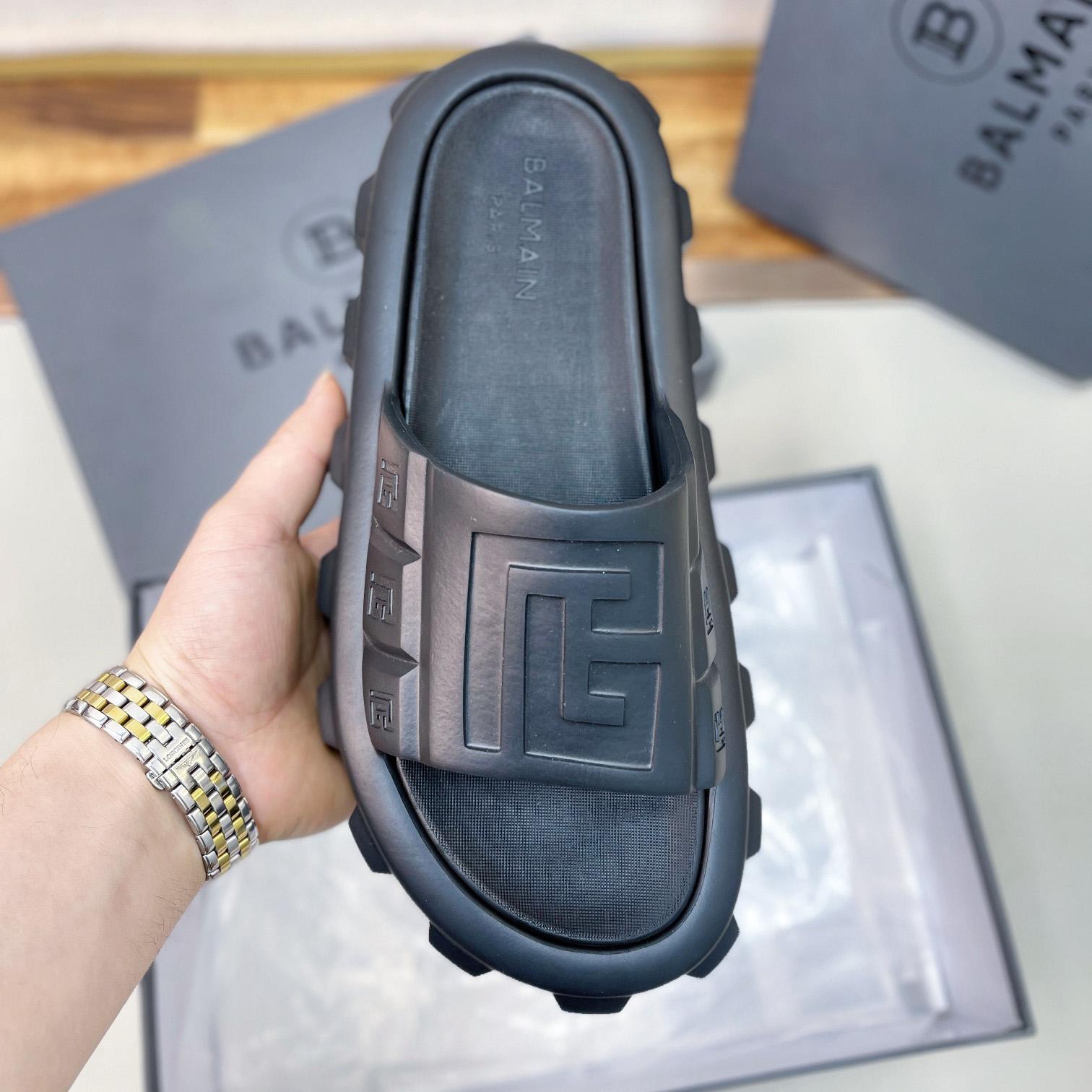 Balmain Ari Flat Mules - DopestKickz