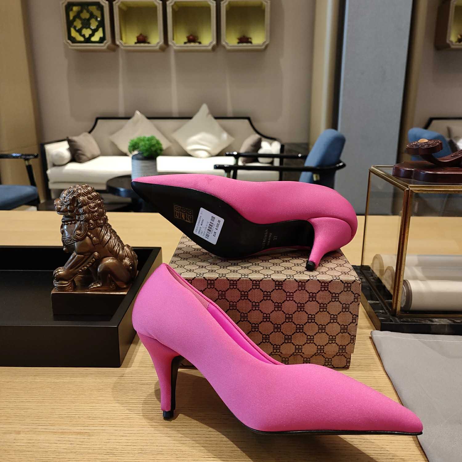 Balenciaga XL Pump 110mm In Neon Pink - DopestKickz