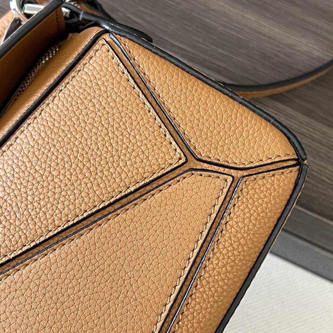 Loewe Mini Puzzle Bag In Soft Grained Calfskin - DopestKickz