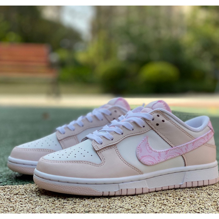 Nike Dunk Low Pink Paisley Sneaker       FD1449-100 - DopestKickz